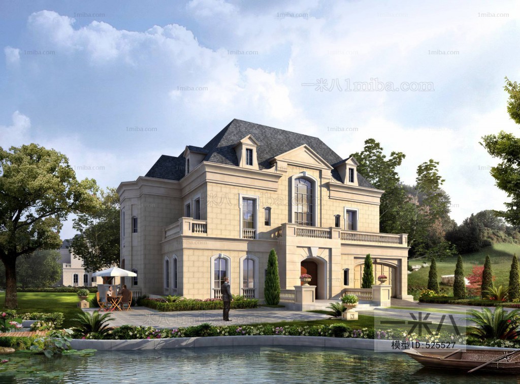 European Style Villa Appearance