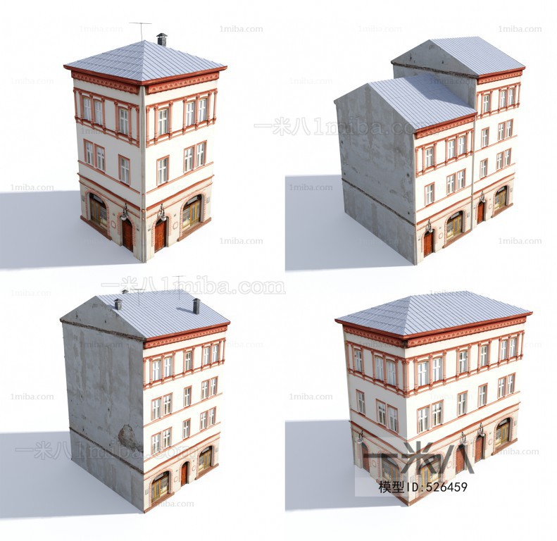 European Style Building Appearance