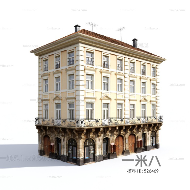 European Style Building Appearance