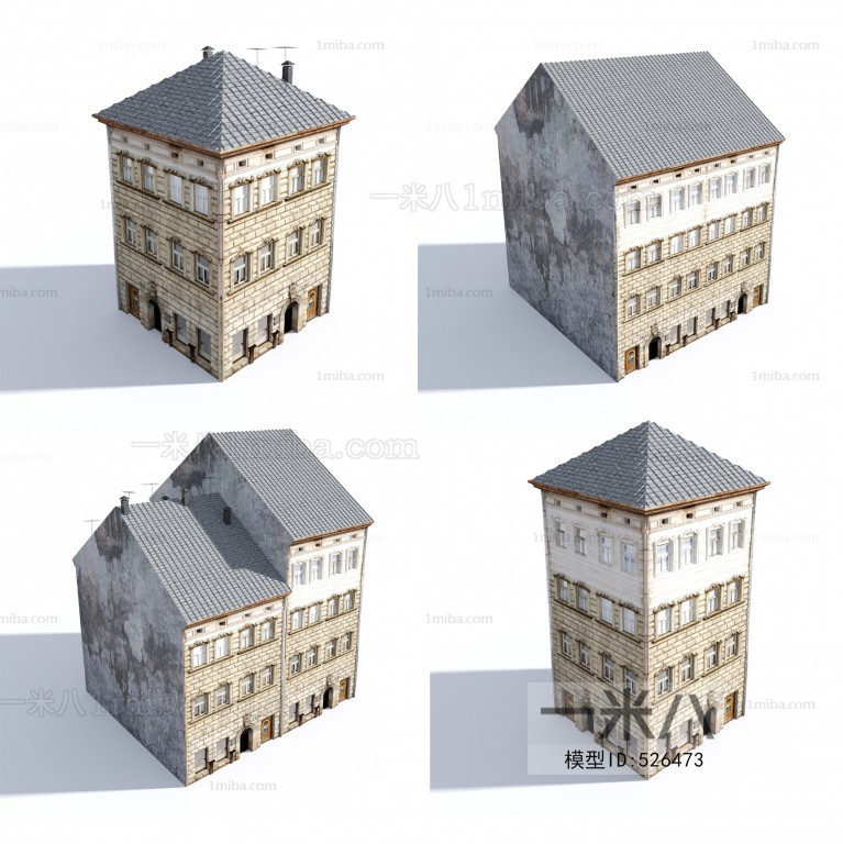 European Style Building Appearance