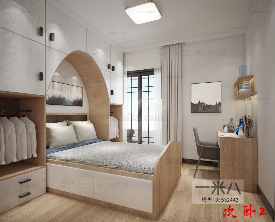 New Chinese Style Bedroom