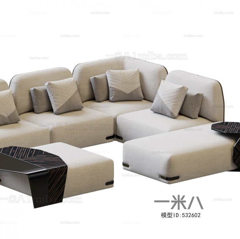 Modern Multi Person Sofa