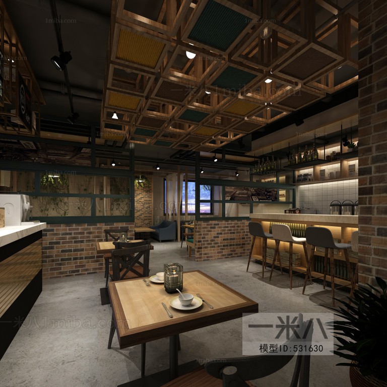 Industrial Style Restaurant