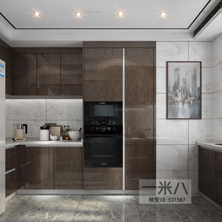 Modern The Kitchen