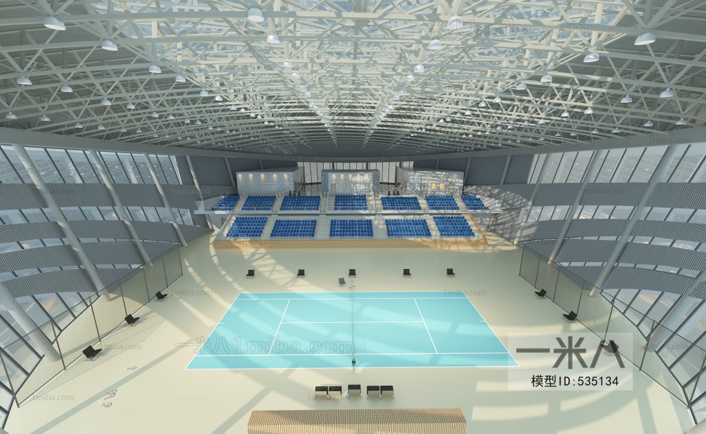 Modern Indoor Stadium