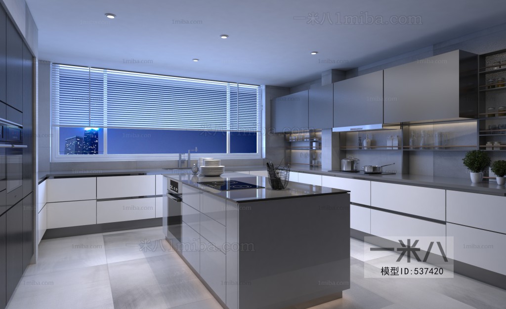 Modern The Kitchen