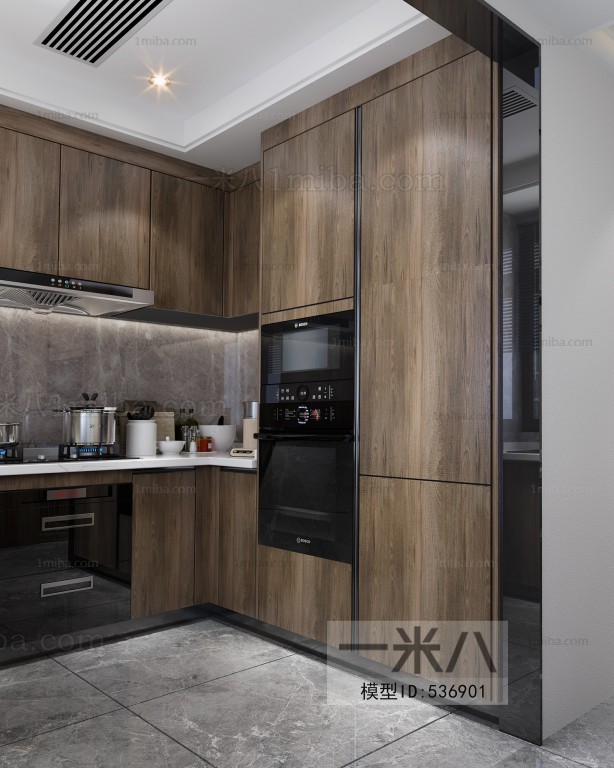 Modern The Kitchen