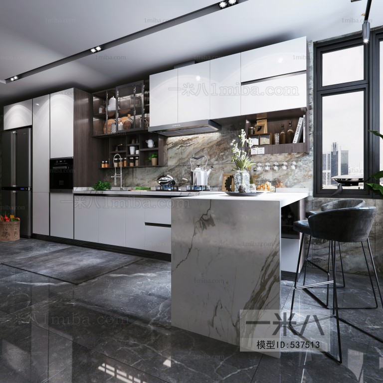 Modern The Kitchen