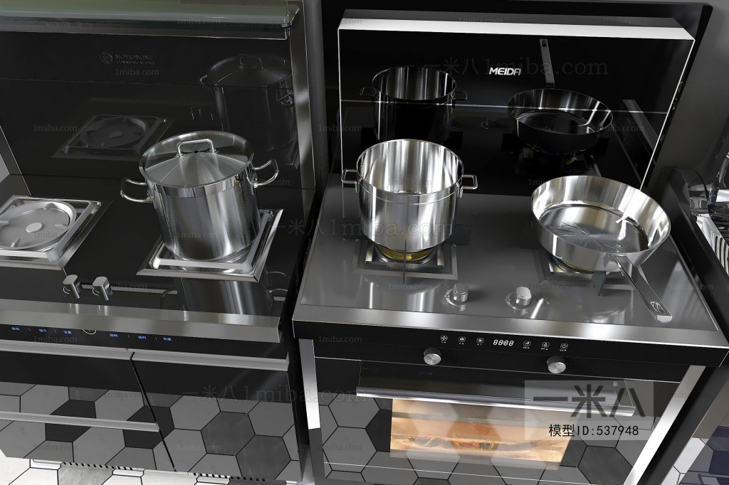 Modern Electric Kitchen Appliances