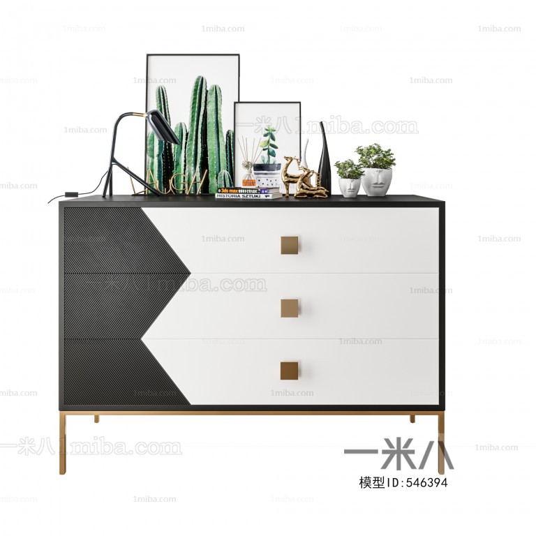 Modern Side Cabinet/Entrance Cabinet