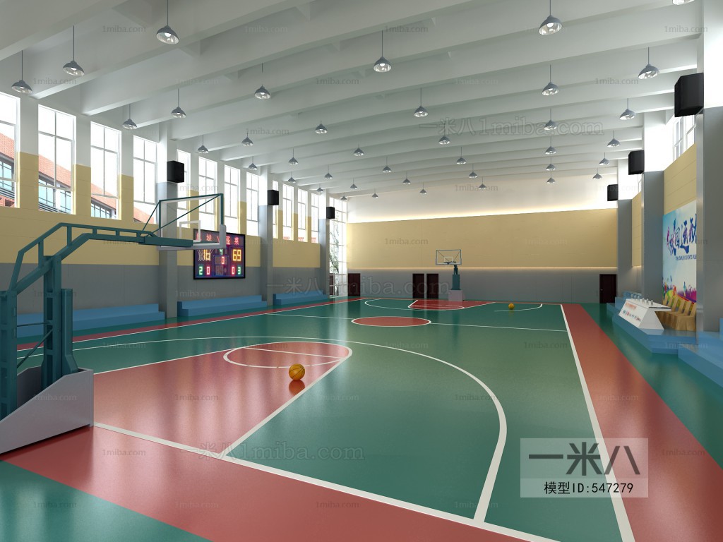 Modern Indoor Stadium