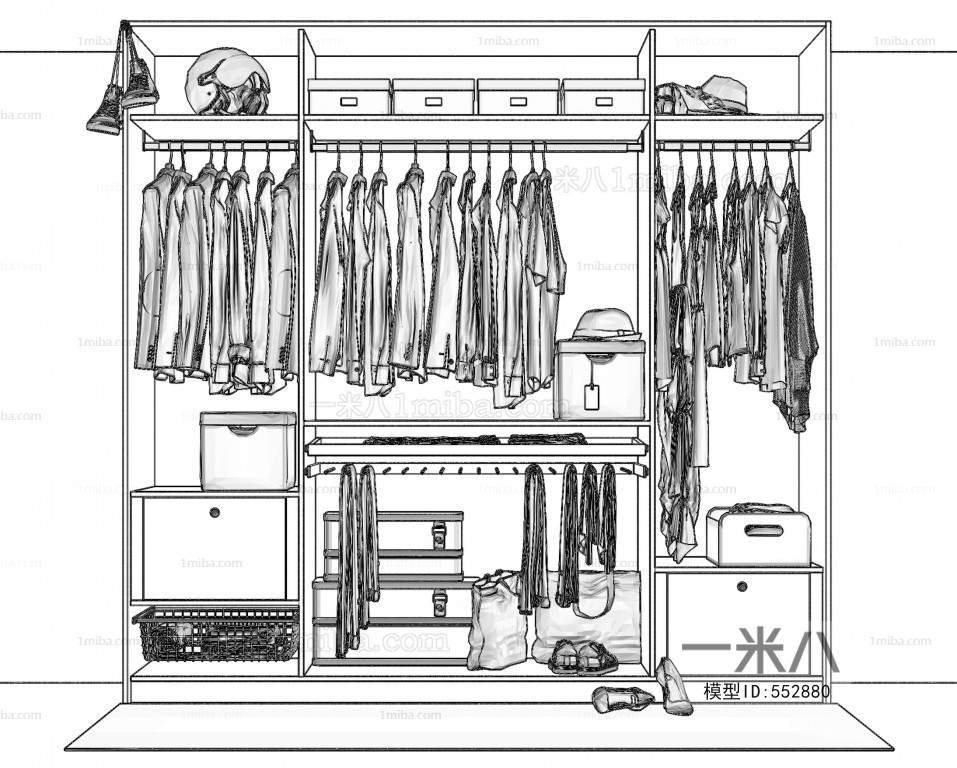 Modern The Wardrobe