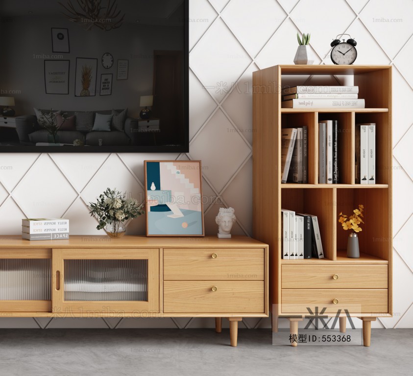 Nordic Style TV Cabinet