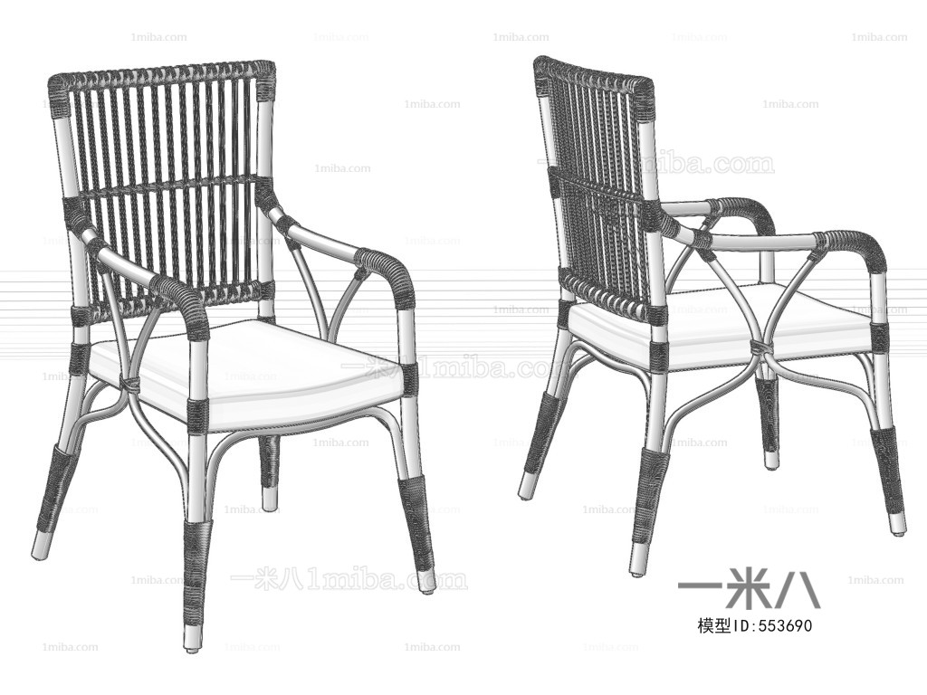 Nordic Style Outdoor Chair