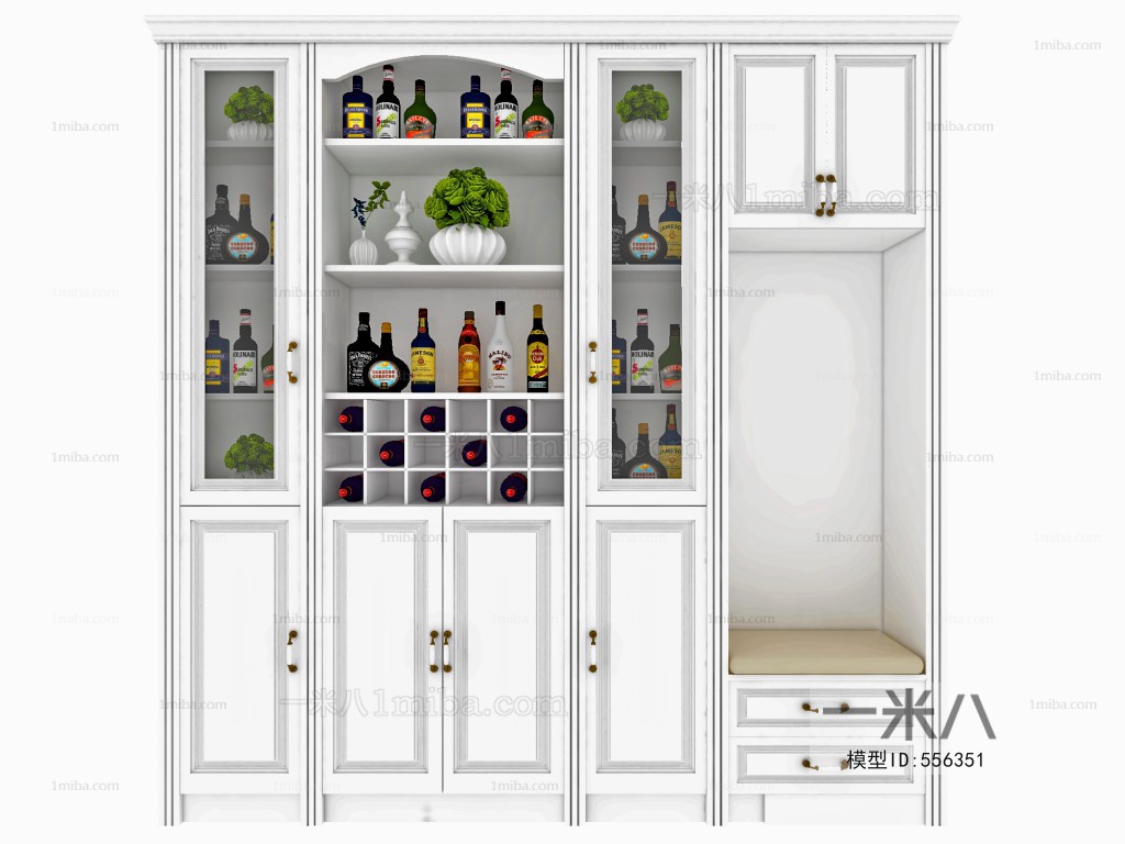 Modern Wine Cabinet