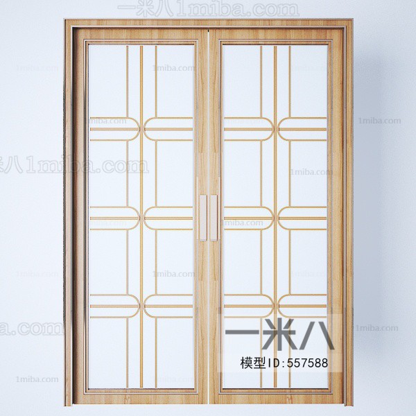 New Chinese Style Sliding Door