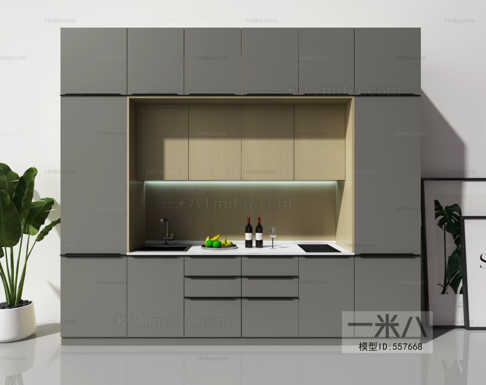 Modern Kitchen Cabinet