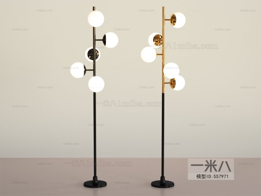 New Chinese Style Floor Lamp