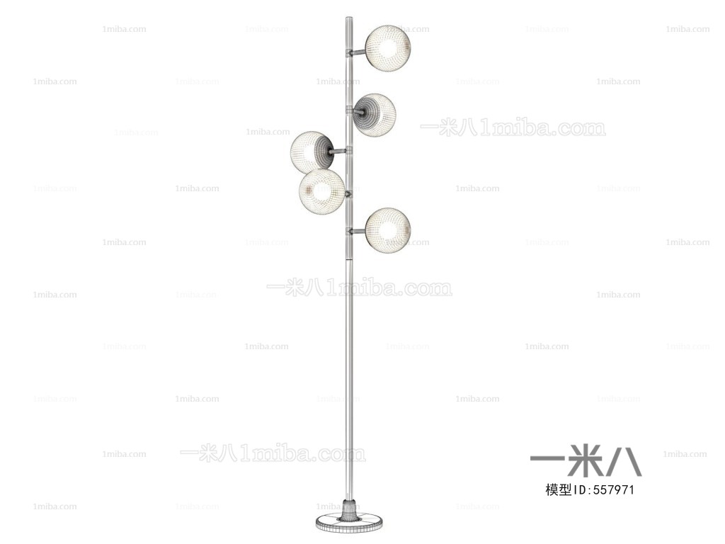 New Chinese Style Floor Lamp