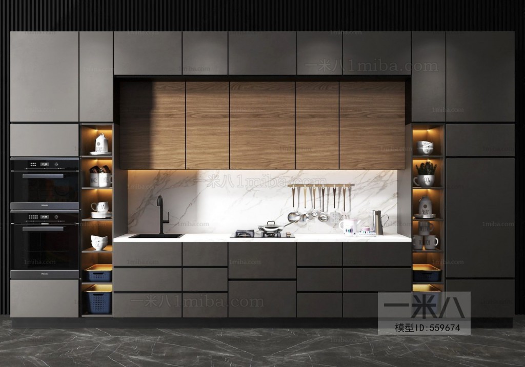 Modern Kitchen Cabinet