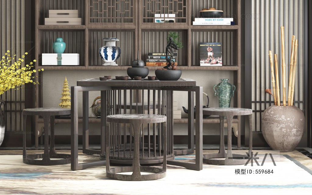 New Chinese Style Tea Tables And Chairs