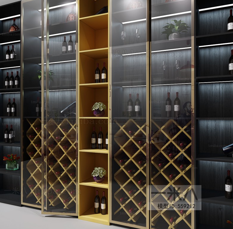 Modern Wine Cabinet