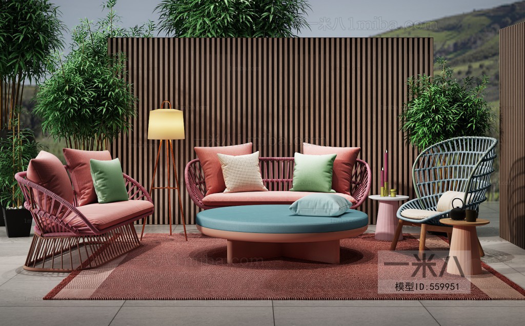 Modern Outdoor Sofa