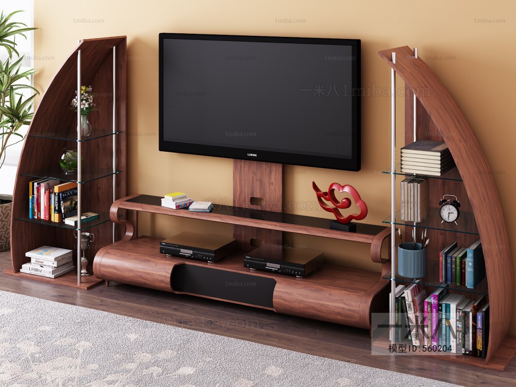 New Chinese Style TV Cabinet