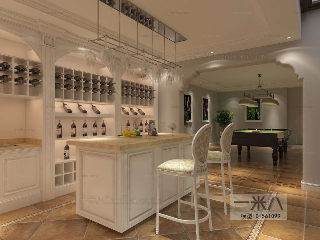 American Style Wine Cellar/Wine Tasting Room