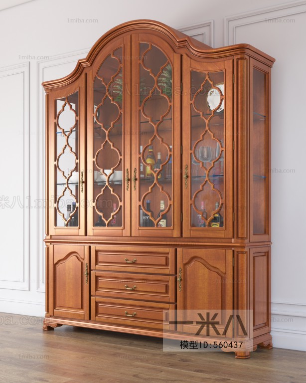 European Style Wine Cabinet