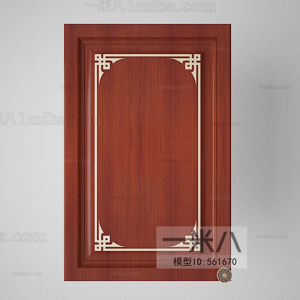 New Chinese Style Door Panel