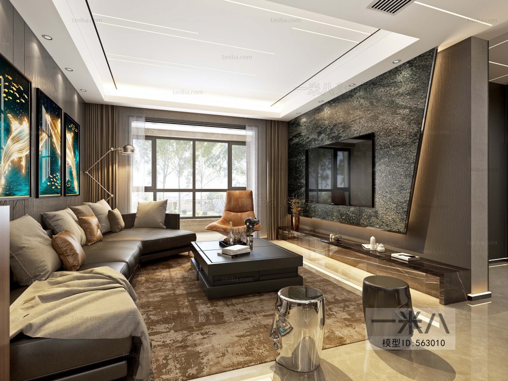 Modern A Living Room