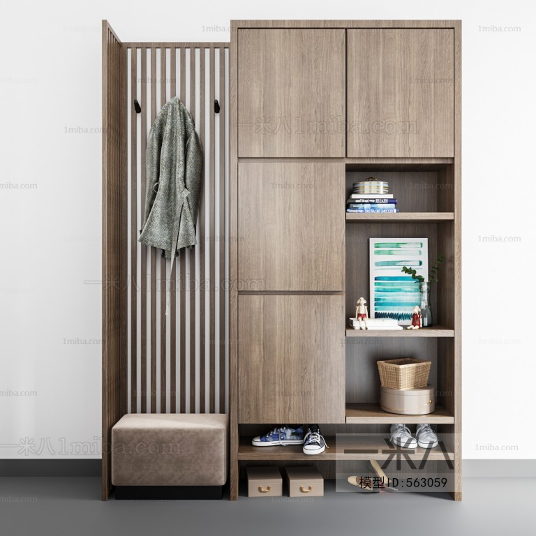 Modern Shoe Cabinet