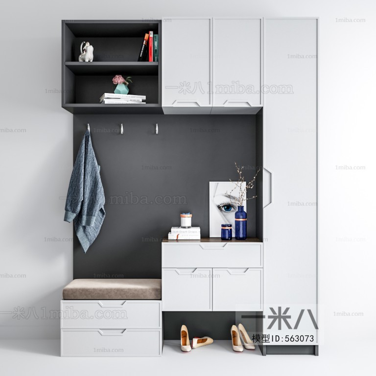 Modern Shoe Cabinet