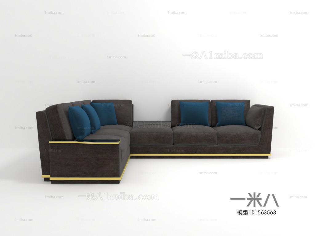 Modern Multi Person Sofa