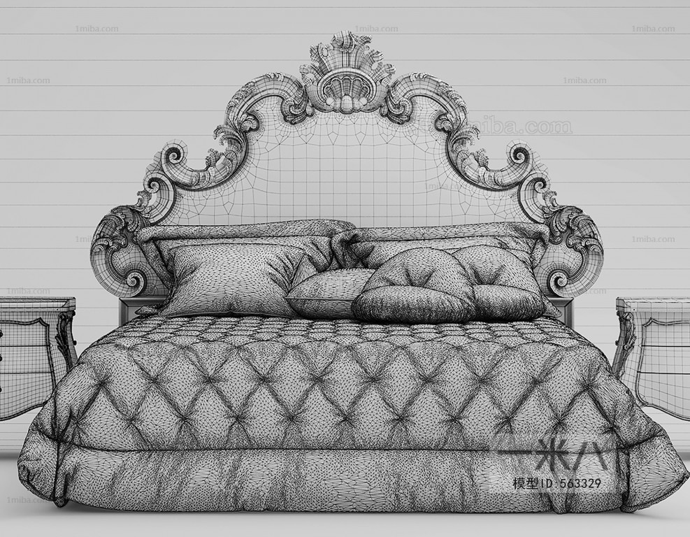 European Style Double Bed