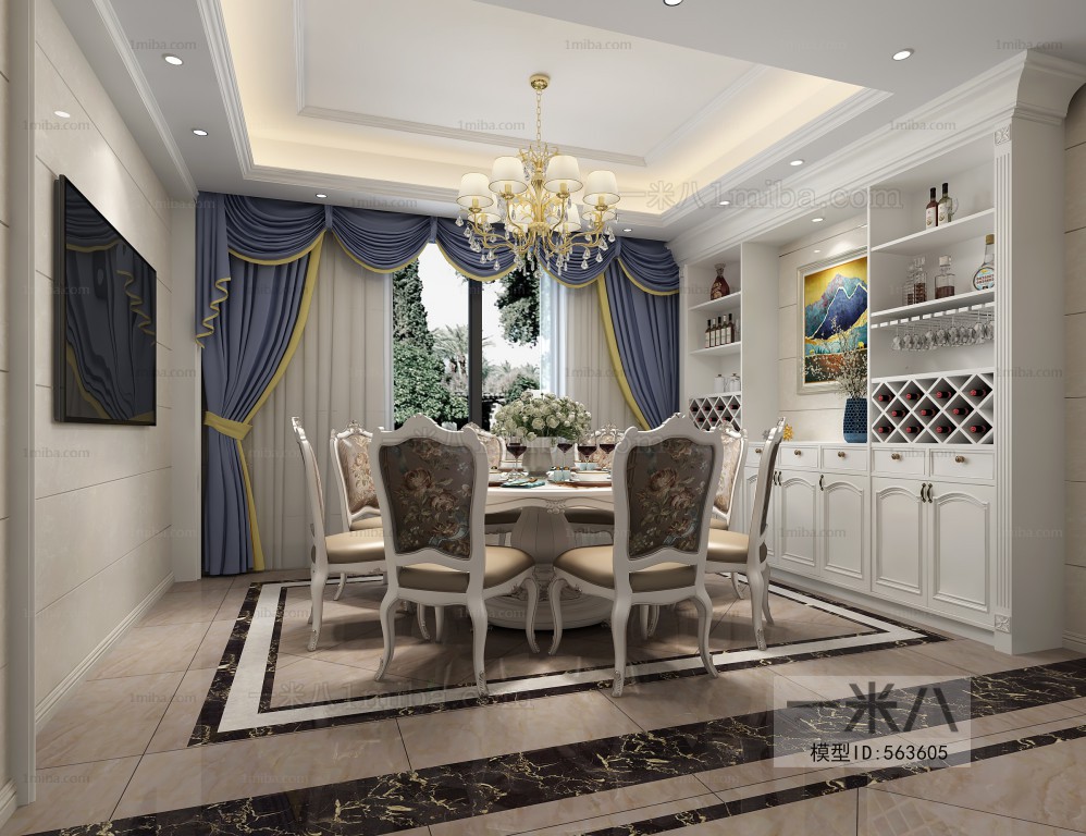 European Style Dining Room