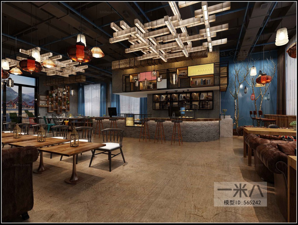 Industrial Style Cafe