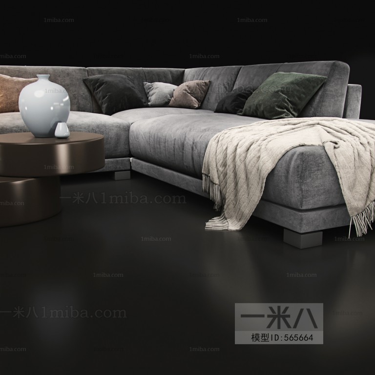 Modern Multi Person Sofa