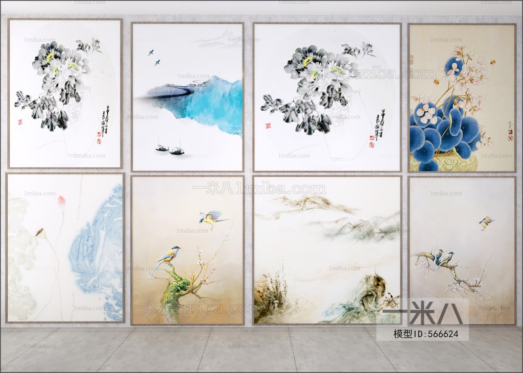 New Chinese Style Painting