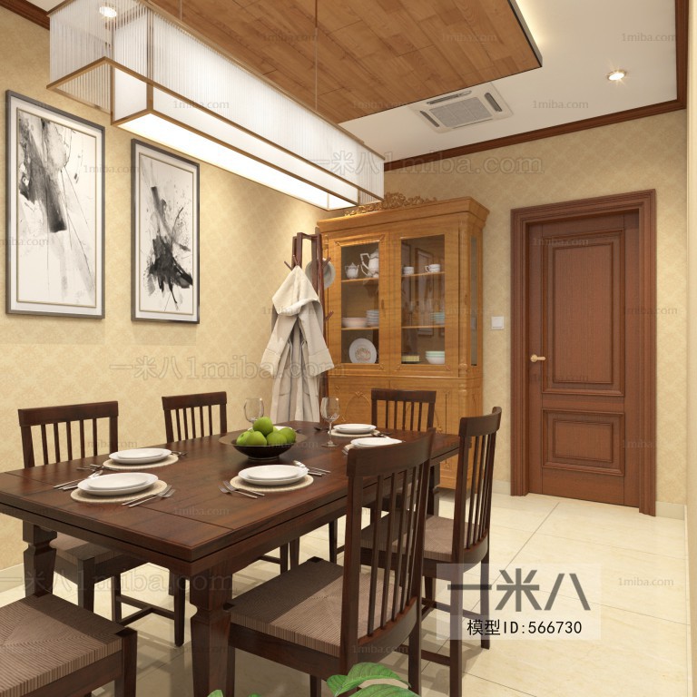 New Chinese Style Dining Room