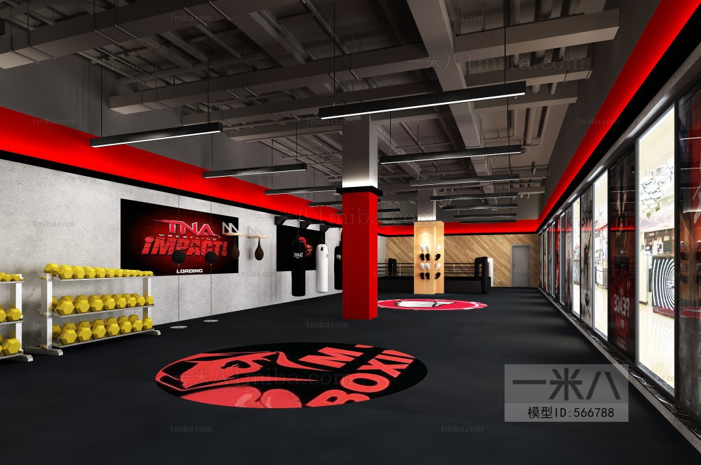 Industrial Style Gym