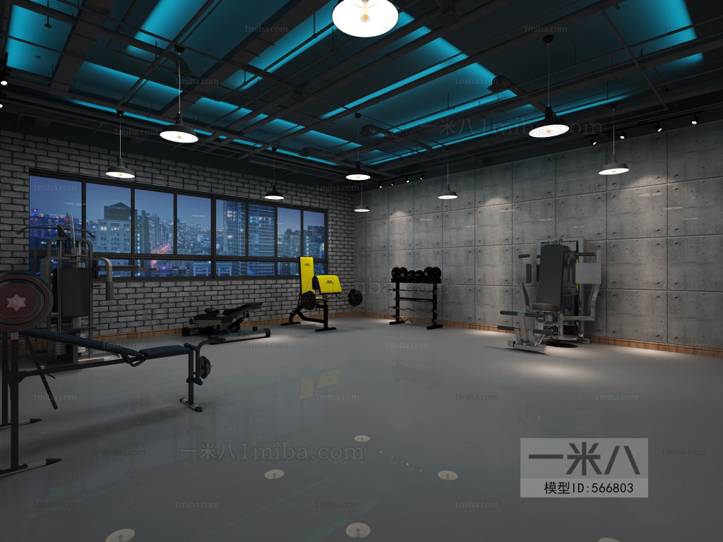 Industrial Style Gym