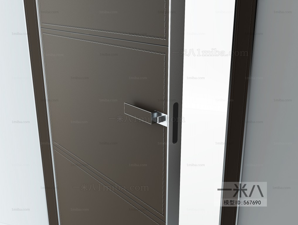 Modern Single Door