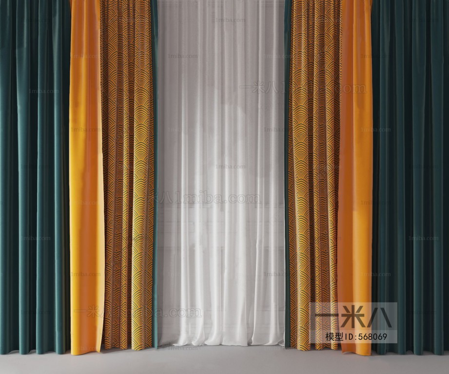 Modern The Curtain