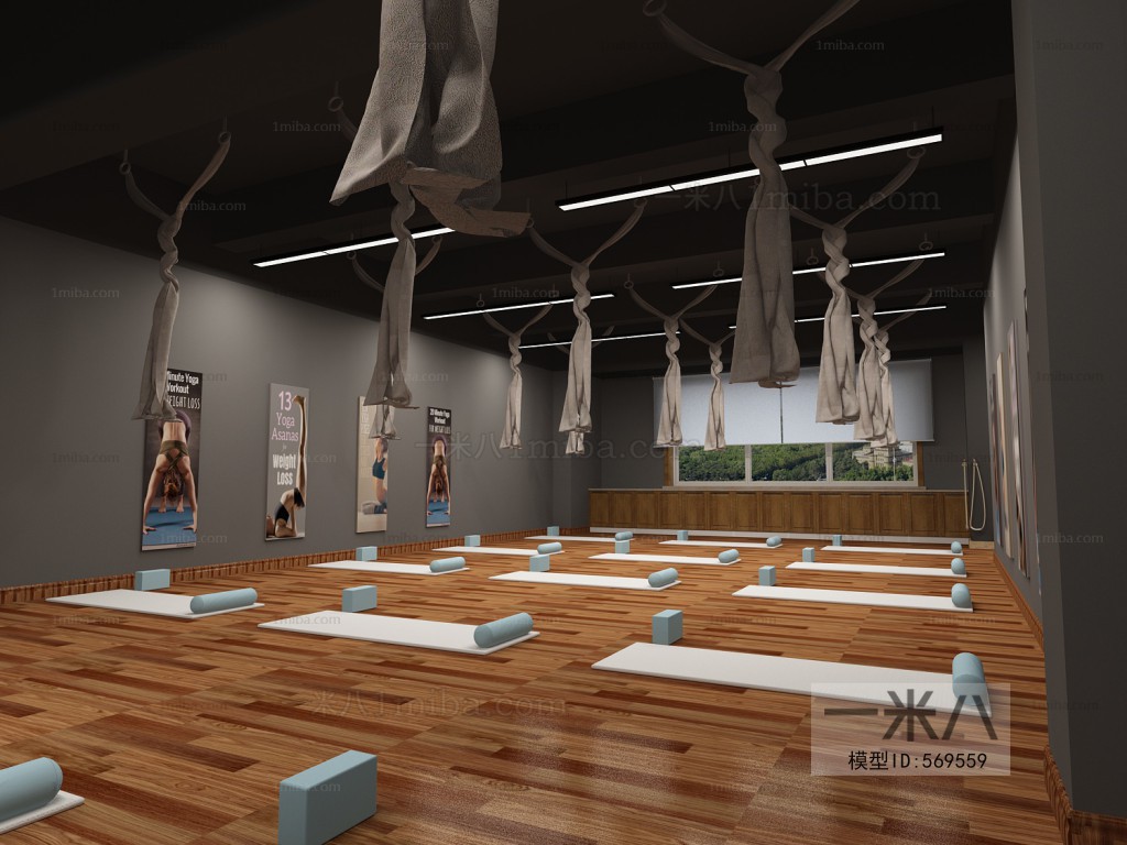 Modern Yoga Room