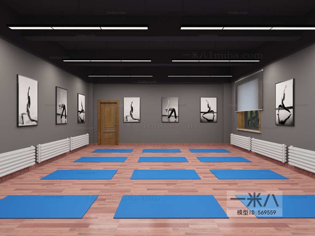 Modern Yoga Room