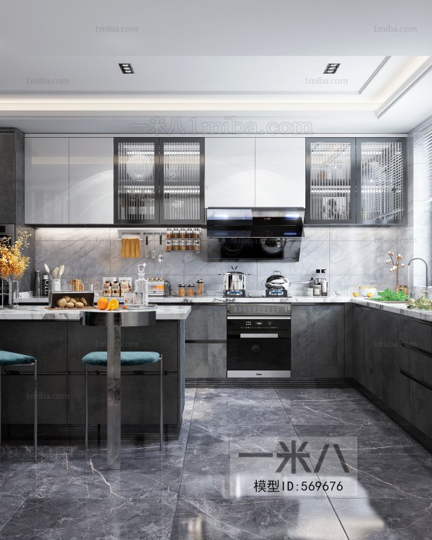 Modern The Kitchen