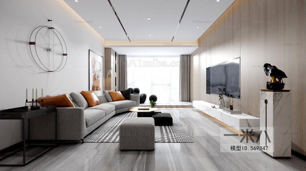 Modern A Living Room