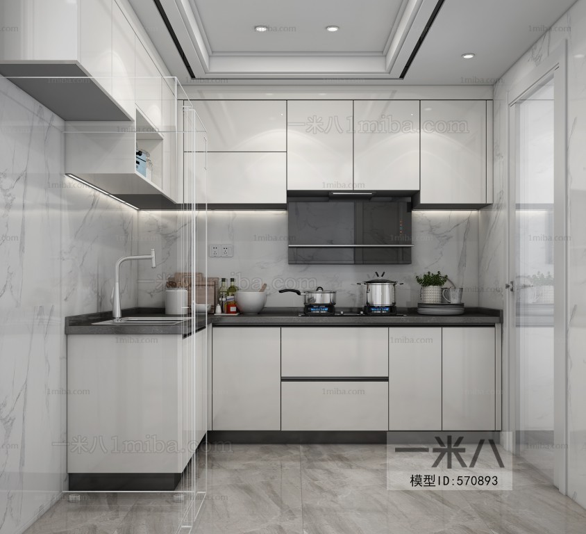 Modern The Kitchen